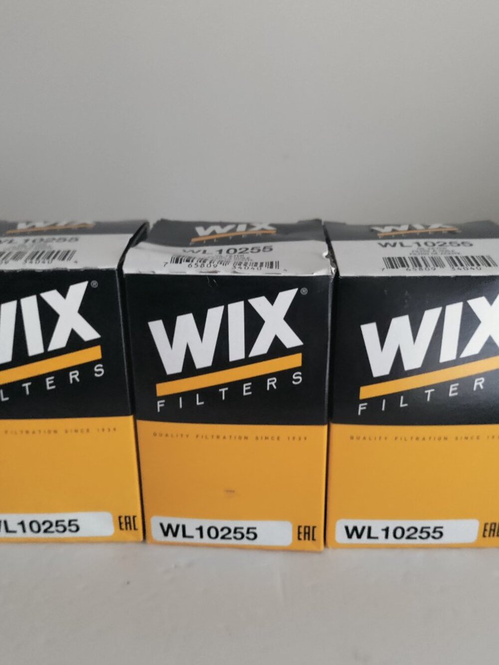 (3) Wix WL 10255 Engine Motor Oil Filters - New